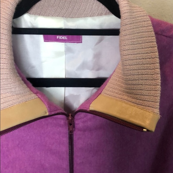 Lavender an Tan Peacoat. - Picture 2 of 8